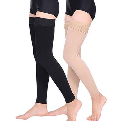 1 Pair Women Men Compression Socks Pressure Level 2 Thigh Stockings Unisex Stress Relief Compression Stockings