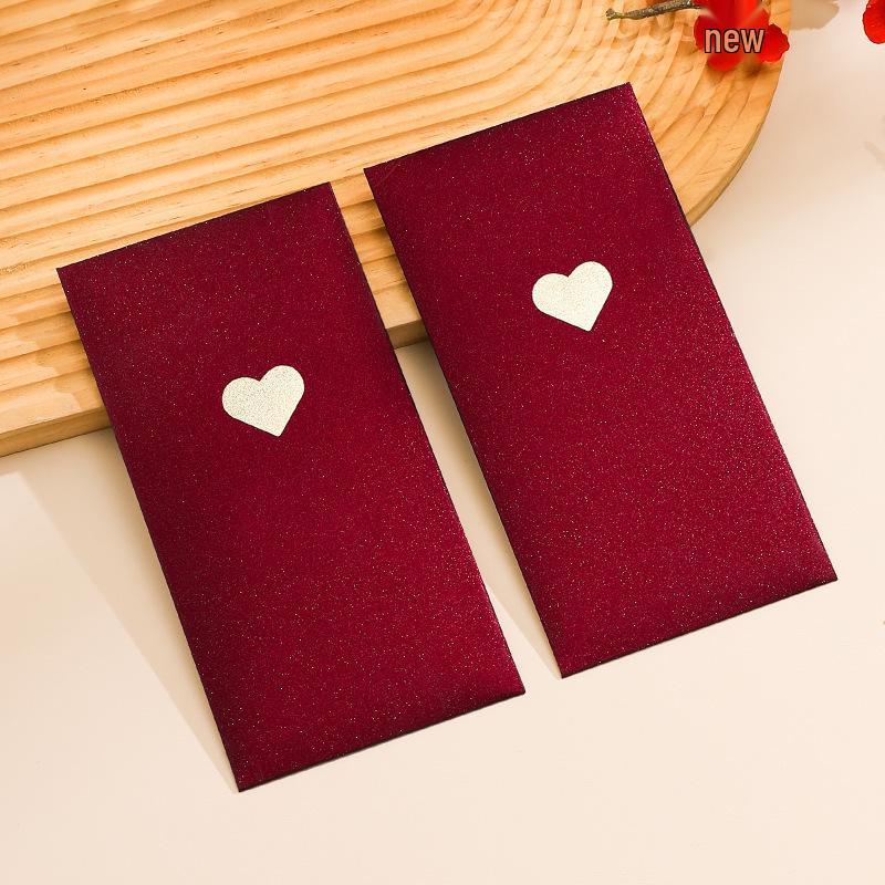 Personalized Gold Crown Birthday Red Envelope Cake Bag