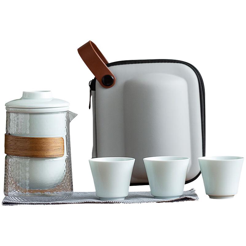 Deer Companion Ceramic Travel Tea Set