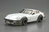 Aoshima Bunka Kyozai 1/24 The Model Car Series No. 128 S30 Fairlady Z Aero Custom Ver. 2 '75 Plastic Model (Automobile)