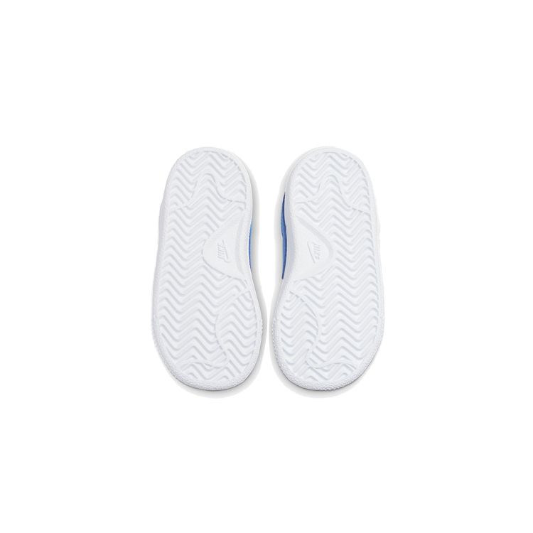 Nike Classic Versatile Non-Slip Durable Low-Top Walking Shoes Baby Shoes White Blue Red 833537-109