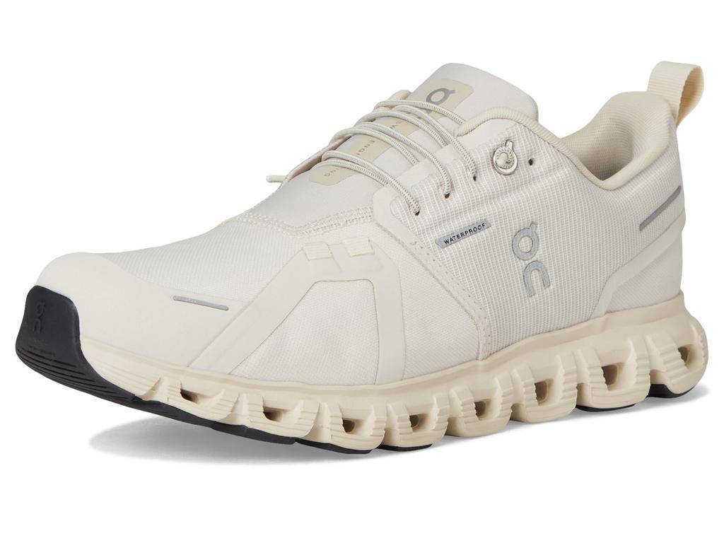 On Cloud 6 Waterproof Running Pearl Size cm Shoes, Cream, Women's, 22.0