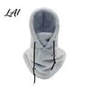 Motorcycle Riding Neck Warmer Balaclava Fleece Ski Mask Winter Windproof Arctic Velvet Thermal Face Cover Comfortable for Outdoor Sports Cycling