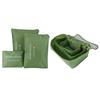6Pcs/Set Storage Bag Clothing Sorting Bag Luggage Suitcase Packing Organizer for TravellingGreen