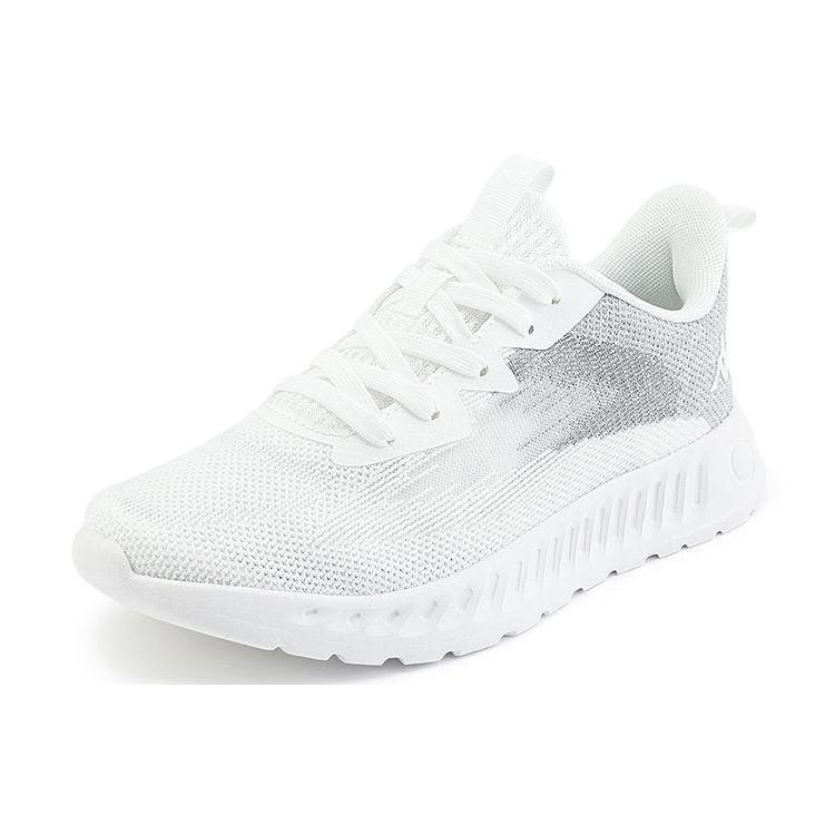 Kappa Fashionable Comfortable Fabric TPU Non-Slip Wear-Resistant Low-Top Running Shoes Unisex Sneaker White Gray K0DX5MQ68-012A