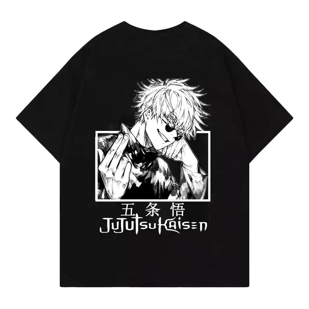 

GOJO SATORU Graphic T-Shirt Tops Tee, JUJUTSU KAISEN Tee, Anime Manga Tee 4XL