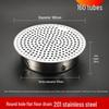 304 Stainless Steel Anti-Clogging Mesh Drain Cover for 75mm Balcony Rooftop Pipes