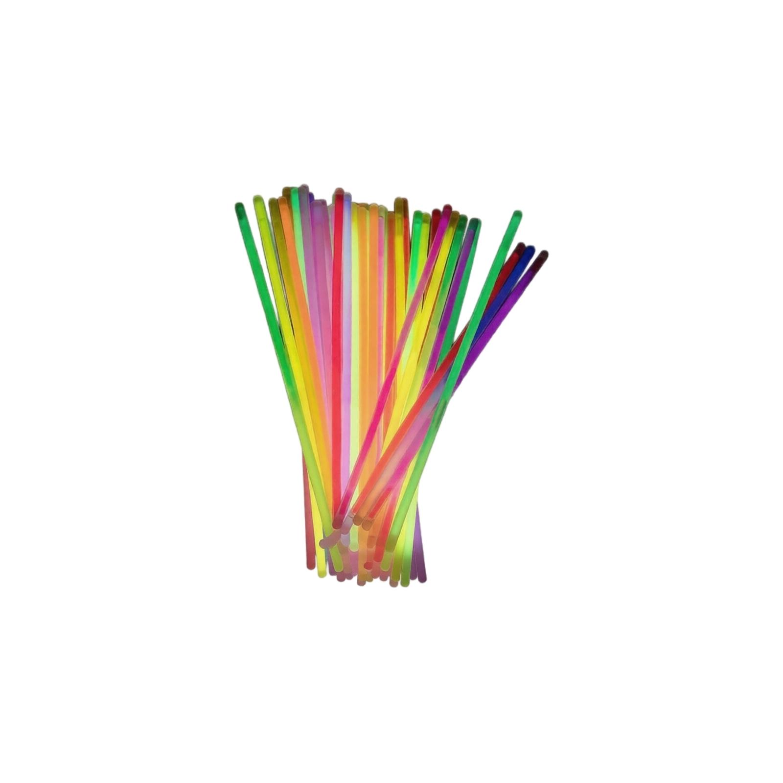 

Glow Stick Bracelets for Kids 100 Pack Glow in the Dark Light Sticks Flexible Plastic Tubes for Parties Festivals and Outdoor Activities 5