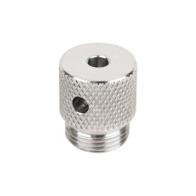4 Piece Step Drill Sleeve Kit for Aluminum Extrusions M20 Threaded 6mm 8mm 10mm 14mm Holes 7mm Quick Release Design