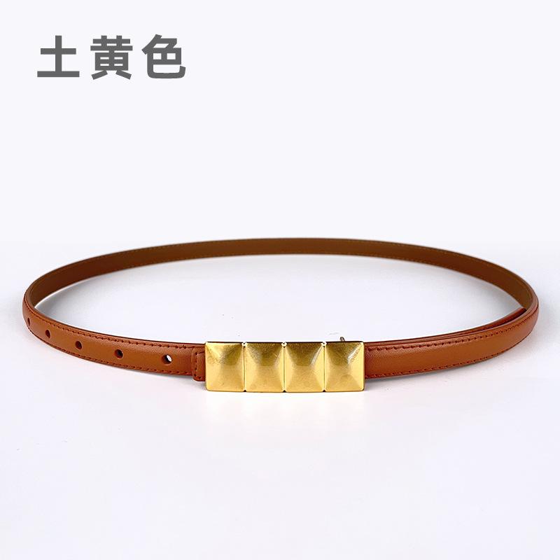 Genuine Leather Women'S Belt Retro Two-Layer Cowhide Belt With Jeans Casual Pants Belt Women'S Model