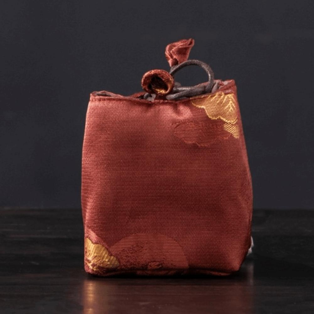 Embroidered Chinese Style Bag Thickened Teapot Storage Bag Tea Cozy Chinese Tea Culture