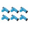 6PC Fuel Injectors 15710-93J00 For Suzuki Outboard 200HP 225HP 250HP