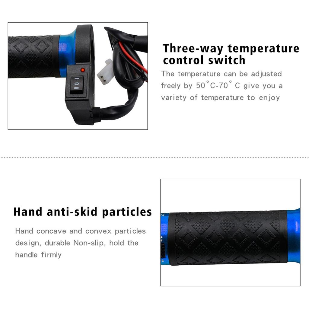 12V Heated Grips Handlebar Warm Heater 22Mm Universal  For Sur-Ron Sur Ron Surron Light Bee X & S Parts