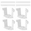 4/8Pcs Bed Sheet Holder with Lock Strip Bedsheet Corner Fastener Keep