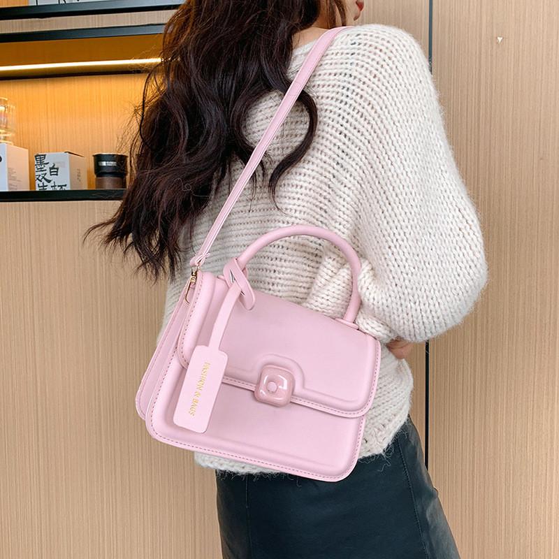 Trendy Korean Style Small Square Bag 2023 Autumn New Fashionable Shoulder Bag For Women