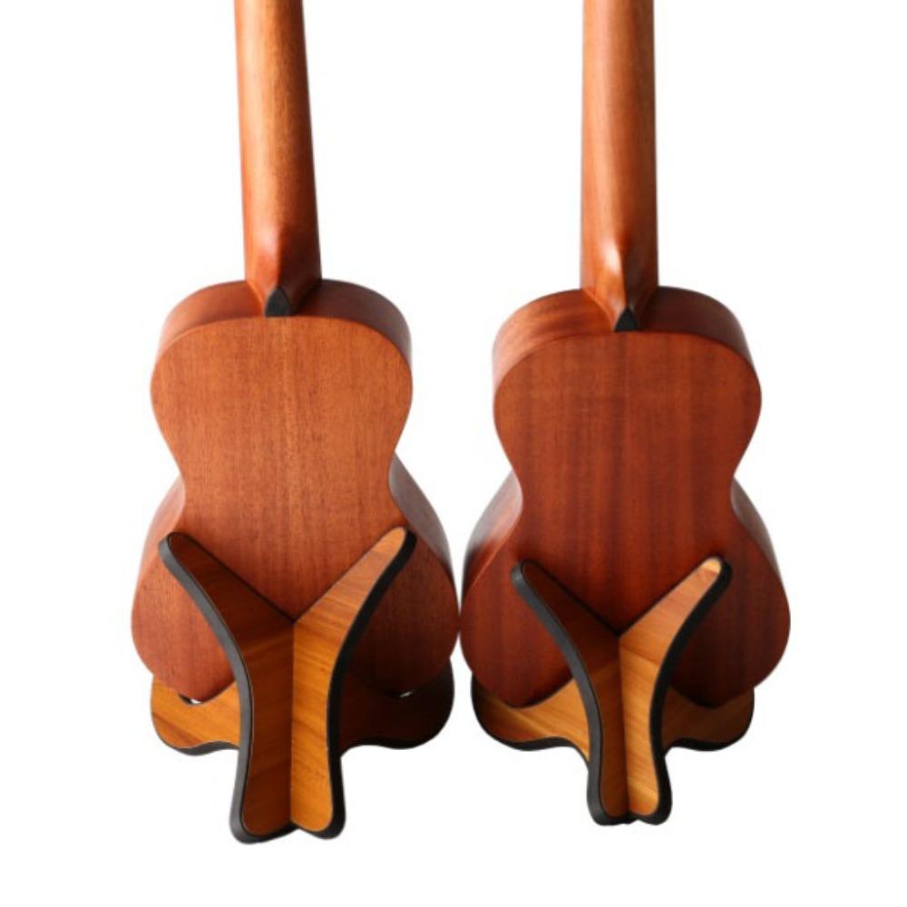Foldable Small Guitar Wooden Bracket Display Stand Violin Wooden Bracket  Guitar Accessories