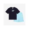 [Kids] Smile Graphic Short Sleeve   Shorts Set Up  Fk2fsf2202x Did  q0zFk2fsf2202xDid