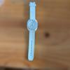 Used Adidas Stan Smith Watch White Green Movable Item with Battery Replaced
