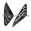 Kia K5 2020-2021 Rear Triangle Window Louver Sun Shade Sticker