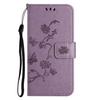 For iPhone 16 Pro Max Case Wallet Stand Butterfly Flower PU Leather Phone Cover