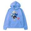 Kawaii anime hoodie Undertale Game Napstablook Ghost Sweatshirt Halloween Hoodies Boys Pullovers y2k sudadera kids clothes girls