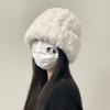 Thickened Plush Winter Hat Soft Ear Protection Cold Cap Cute Warm Beanie Hats  Riding