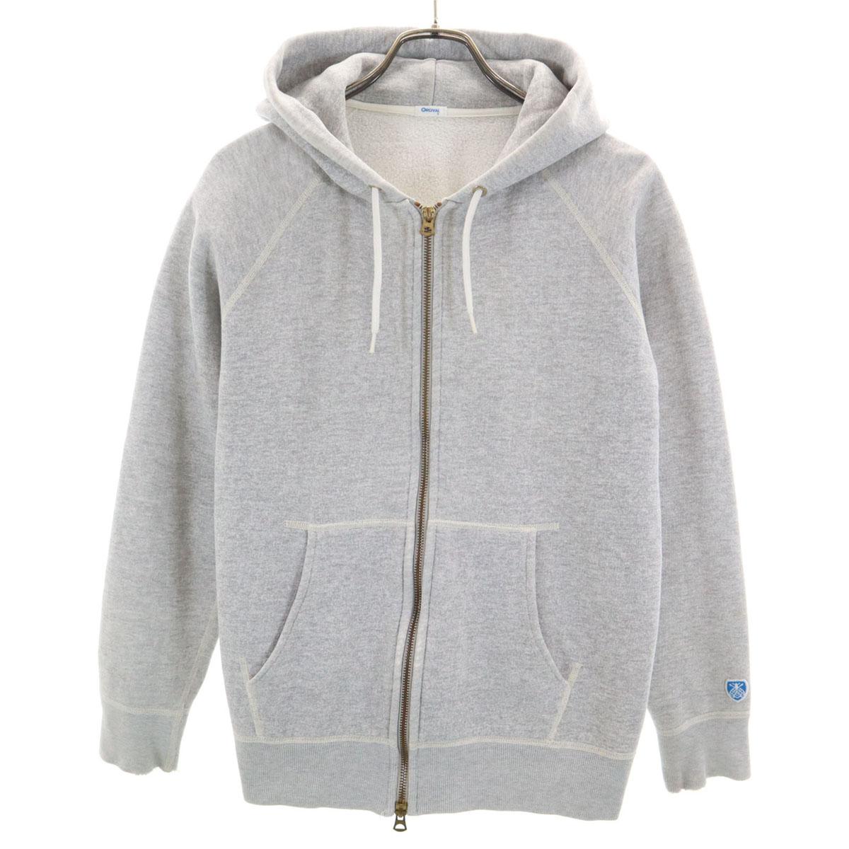 

ORCIVAL made in Japan Long sleeve Zip hoodie 3 gray Men s Used