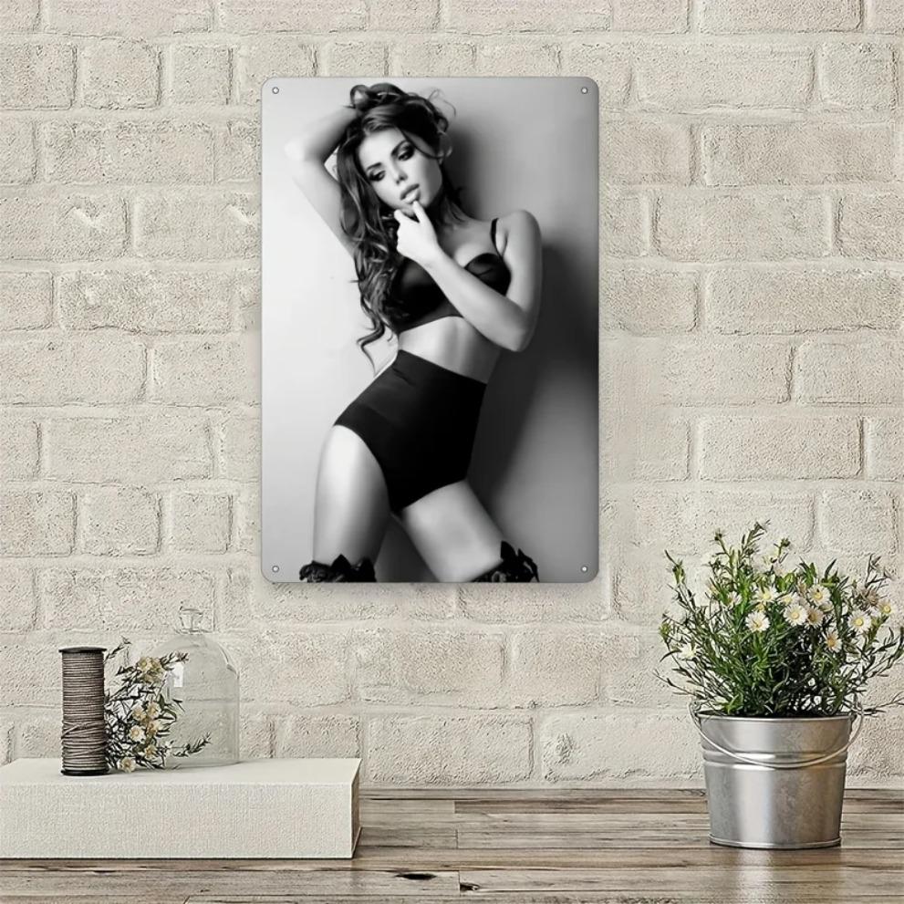 Vintage Metal Sign Heart Retro Wall Art 8x12 Inch Home Bar Cafe Decor Gift