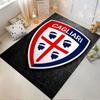 Cagliari Emblem Carpet Design suitable as a non-slip mat for the living room or bedroom sofa