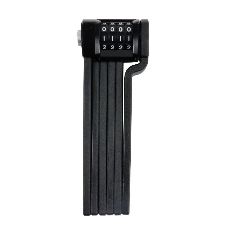 SENDE Heavy Duty Folding Combination Portable Anti-theft Padlock Safe Cycling Accessories Folding Lock Cycling E-bike Locks (Black,Combination Lock)