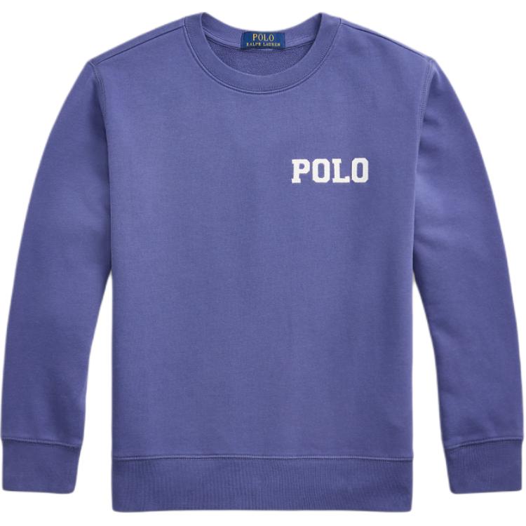 Polo Ralph Lauren Sweatshirt Logo Embroidered Fleece Kids sweatshirts Blue CWPOKNIY8021448-400