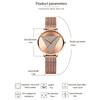Original Design Women Watches Fashion Japan Quartz Movement Rose Gold Waterproof Wrist Watches Relogio Feminino