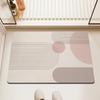 Minimalist Quick-Drying Non-Slip Diatomaceous Earth Bathroom Floor Mat