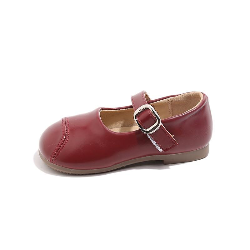 Girls Soft Sole Loafer Shoes 2026 Princess Style Slip-On Flat Dresses