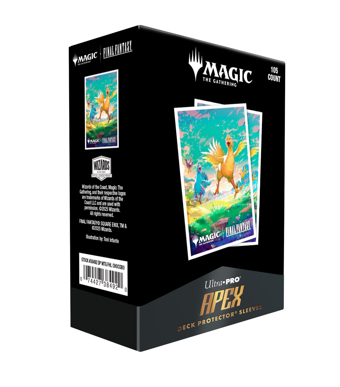 Ultra Pro 88-38492 Защитные протекторы MTG Final Fantasy Apex Chocobo (105 рукавов)