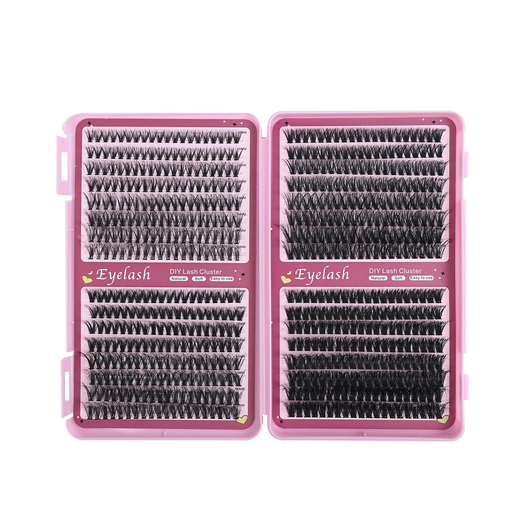 Large Capacity Eyelashes, Single Tuft False Eyelashes, Natural Thick Multi-hair Eyelashes, Self-grafted Eyelashes 2026