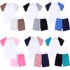 2026 Summer Sports Set for Boys & Girls: Short Sleeve T-shirt and Shorts Two-Piece Set for Toddlers and Children