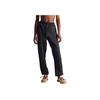 Adidas Stella McCartney Collaboration FW24 Brand Logo Fashion Side Pocket Loose Knit Sports Pants Women pants Black IW6320