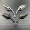 Motorcycle Rearview Rear View Mirrors Glass Back Side Mirror Right Left For Harley 883 1200 48
