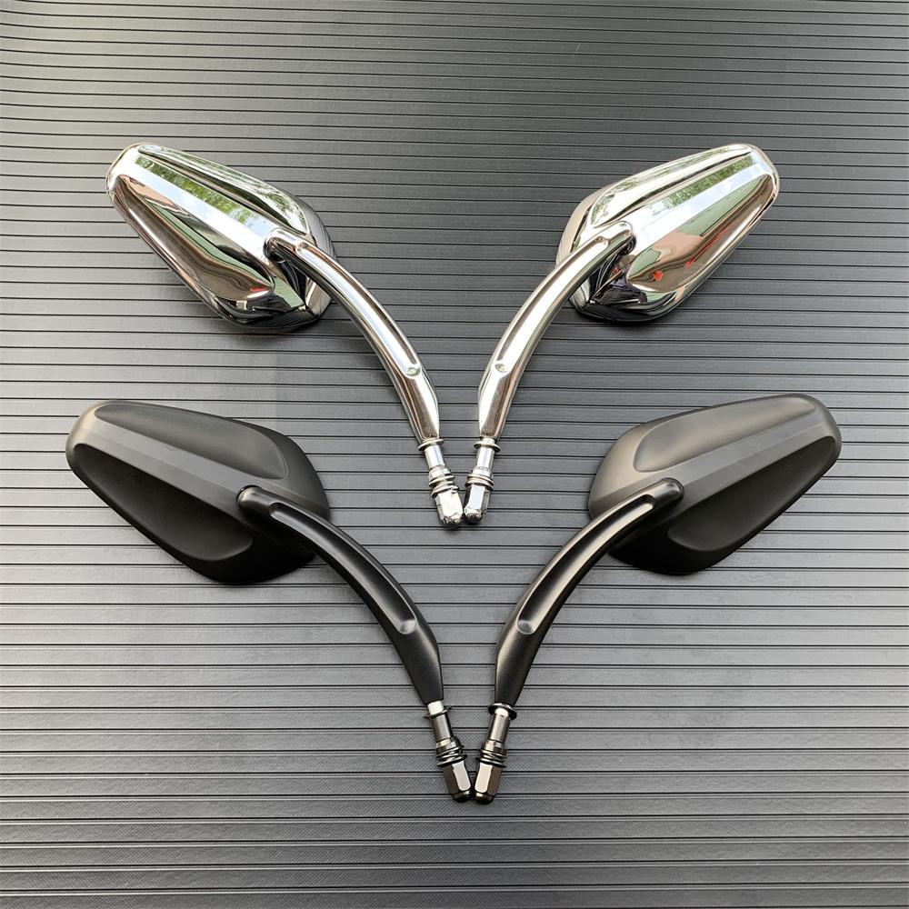 Motorcycle Rearview Rear View Mirrors Glass Back Side Mirror Right Left For Harley 883 1200 48