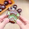 1 Stück Anti-Stress-Knet-Sensorik-Fidget-Spielzeug Minze Dunkle Schokolade Handgefertigter Ball Minze Schwarzer Knusperball Sensorische Spielzeuge simulieren