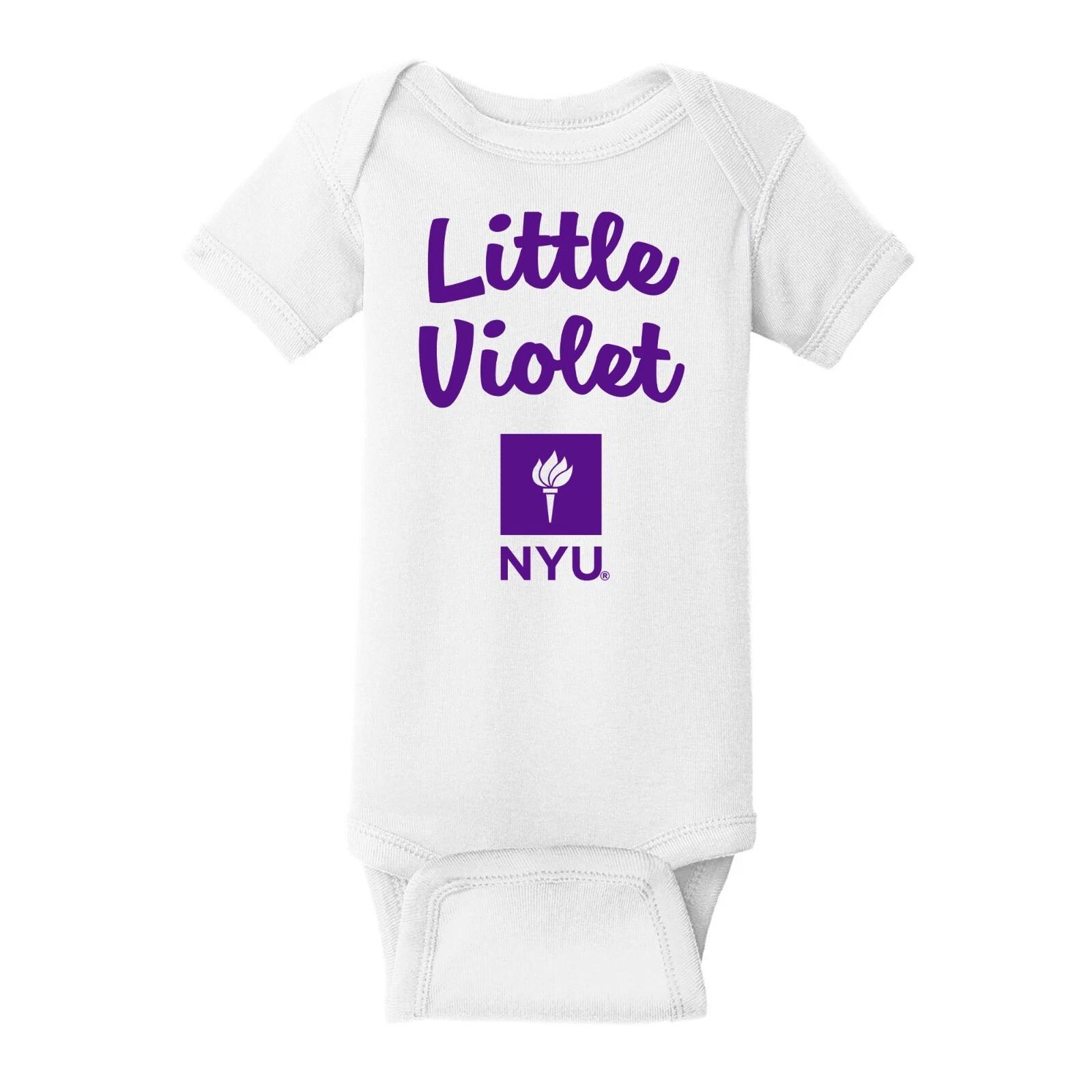 New York Little Violet Creeper - White S