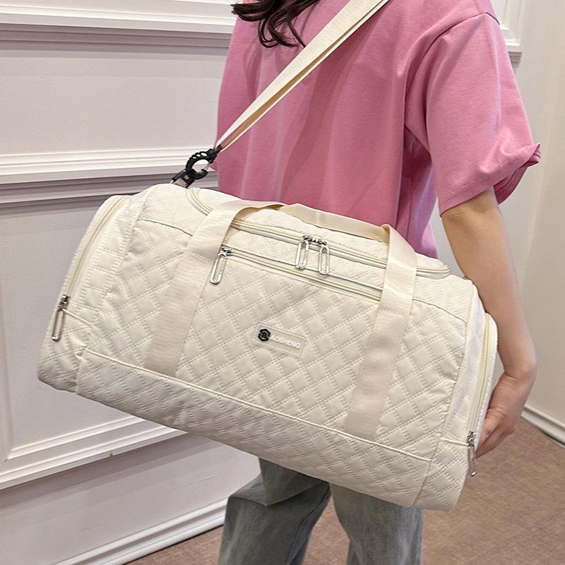 Fashionable, Simple, Large Capacity, Shoe Storage, Outgoing Portable Travel Bag, Dry and Wet Separation Sports Gym Bag, Can Be Used To Cover Pull Rod