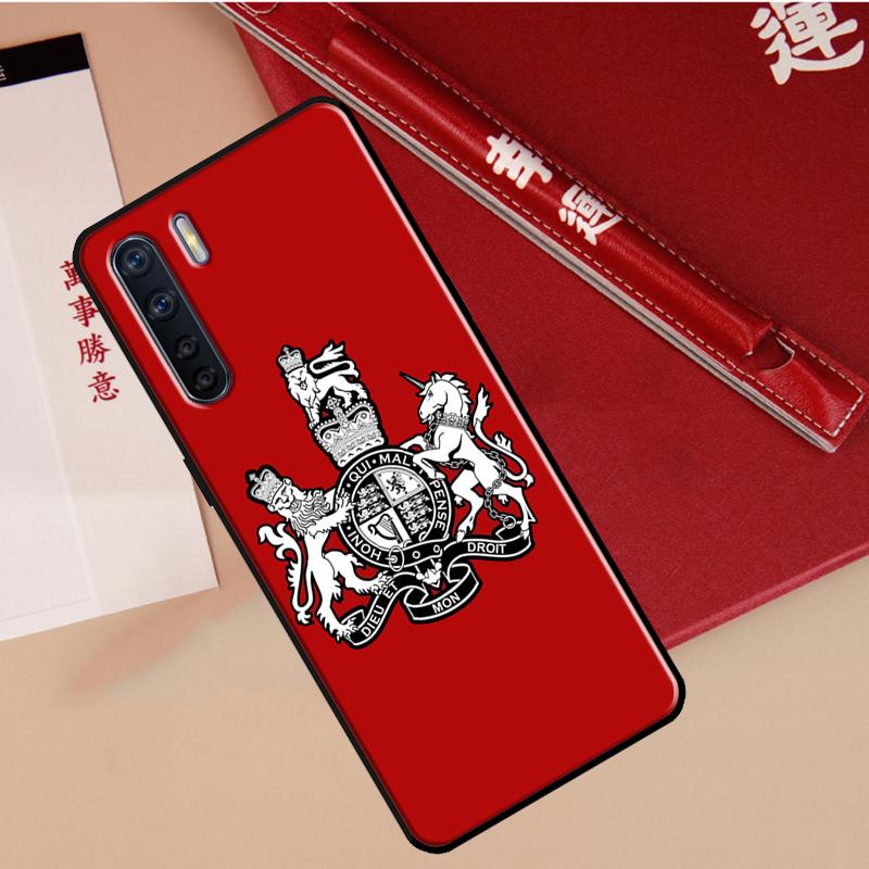 England British UK Union Jack Flag Case For Oppo A40 A78 A54 A74 A94 A17 A57 A77 A76 A16 A96 A18 A60 A80 A38 A58 A98 A15 A5 Pro