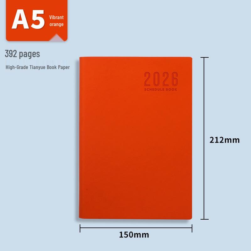 2026 Daily Planner & Business Notebook Set with Gift Box