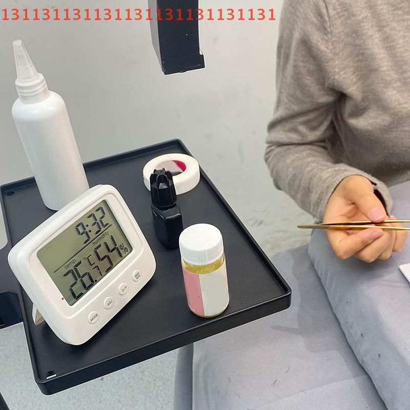 Universal Adjustable Lash Tray Holder Clip-On Stand for Ring Light Eyelash Extension Organizer Beauty Accessories Clamp Stand