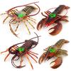Marine Life Plastic Simulation Lobster Marine Animal Submarine Toy Figurine Decoration