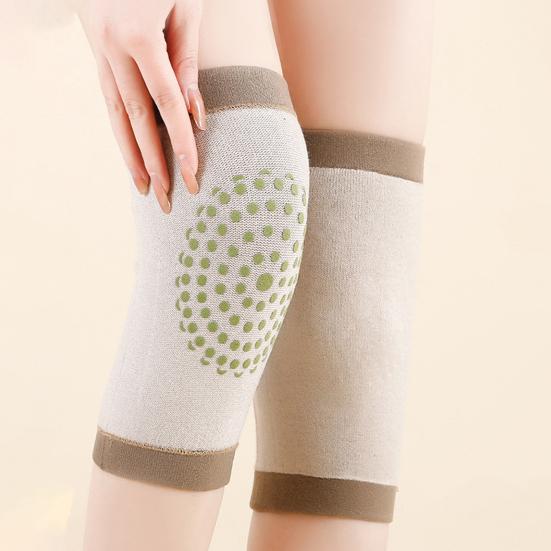 Aicao Knebeskyttelse for Menn Kvinner Kasjmir Knevarmere Vinter Selvvarmende Kneerm for Artrittiske Knær Gamle Kalde Ben