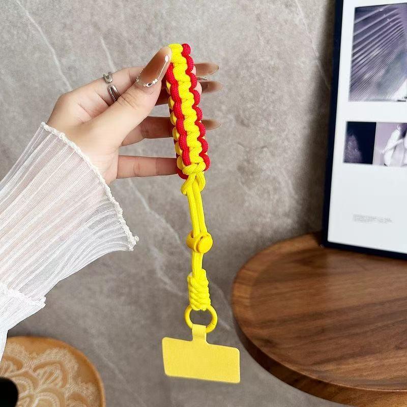 Adjustable Hand-Woven Anti-Theft Mobile Phone Lanyard & Durable Case