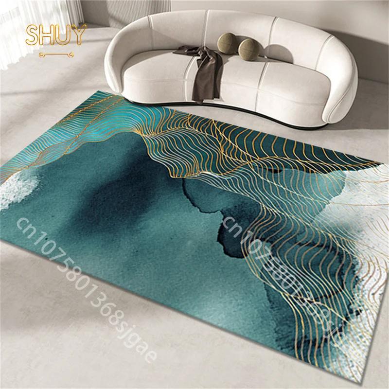 Oil Painting Print Rug Pink Flannel Bedroom Bedside 180*280cm Large Area Rugs Retro Art Decor Carpet Kitchen Non-Slip Floor Mats